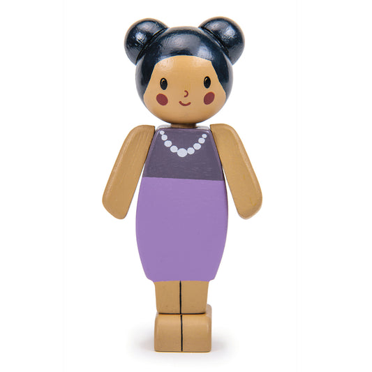 We are family - Almond Wooden Dolls