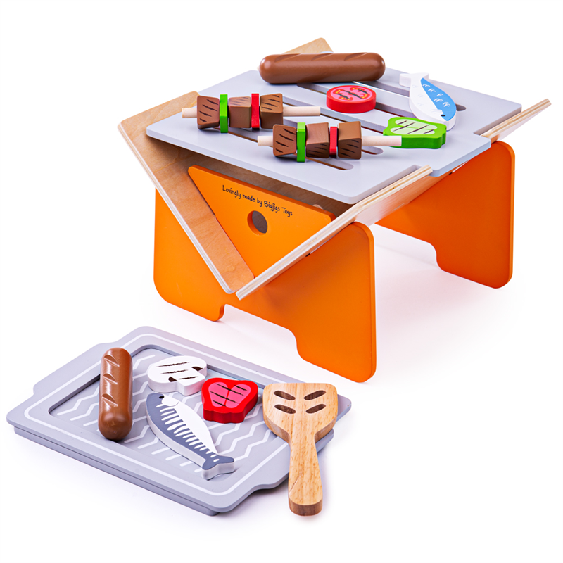 Bigjigs Wooden Table Top BBQ