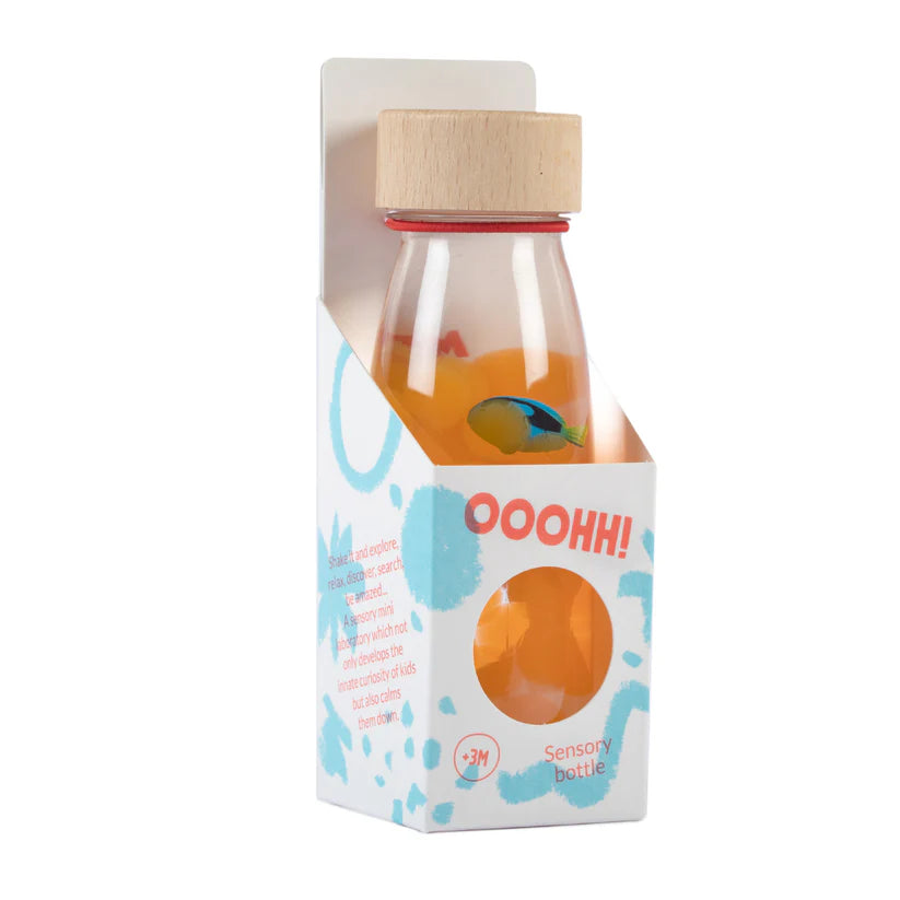 Petit Boum Blue Tang Float Sensory Bottle