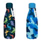 Boys Printed Metal Water Bottle 350ml