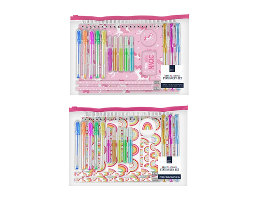 Girls Stationery Set 18pk