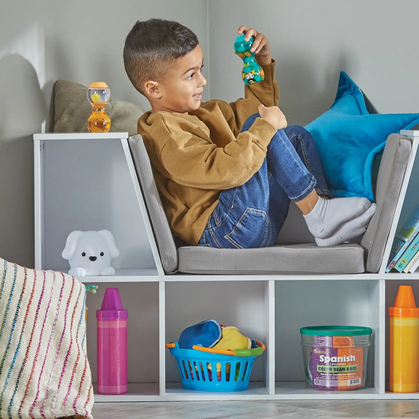 Learning Resource Express Your Feelings Sensory Bottles Opposites: Overwhelmed and Calm