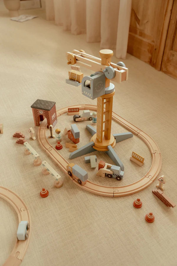 Little Dutch Wooden Crane Set - Brand New Collection