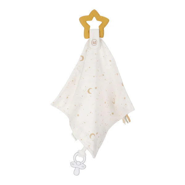 Little Dutch Cuddle Cloth with Teething Ring Newborn Naturals