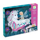 DJECO Mosaic, The Enchanted World - Unicorn Mosaic KiT