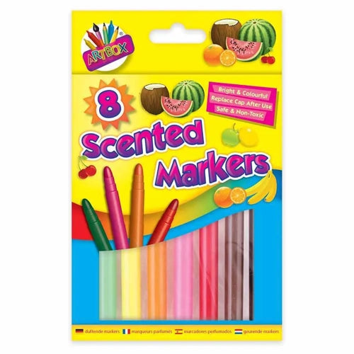 Scented Thick Jumbo Markers 8pk