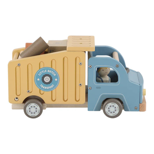 Little Dutch Wooden Bin Lorry - Brand New Collection