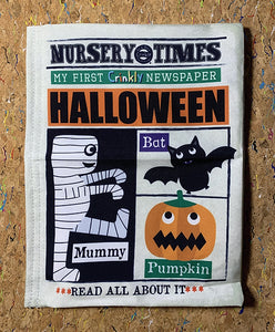 Nursery Times Crinkly Newspaper - Halloween Crinkly Times