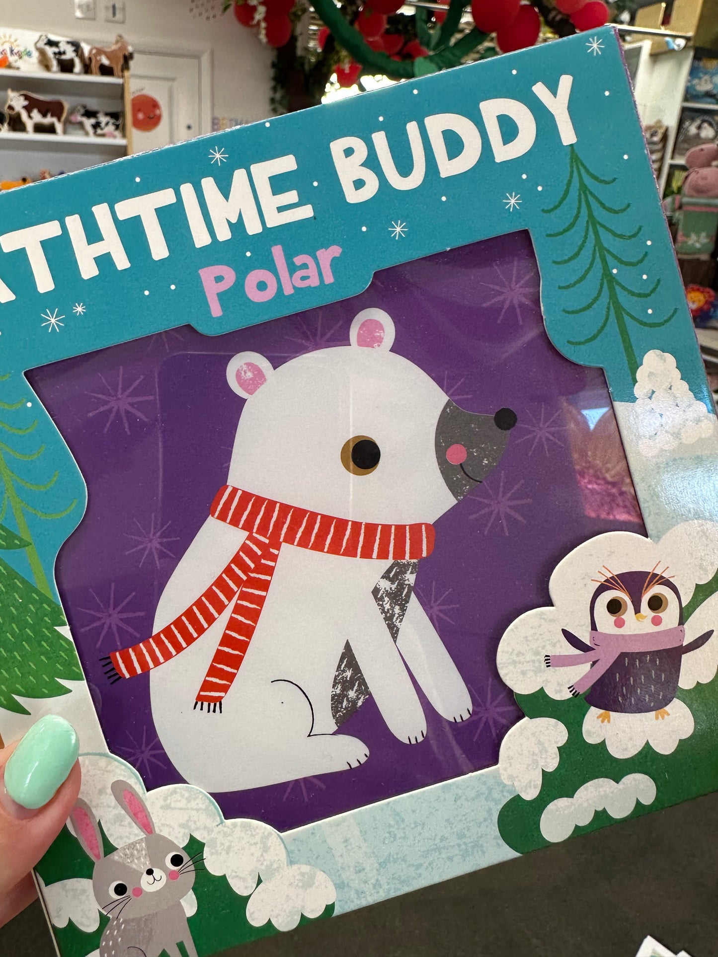 Polar Bear Bath time Book