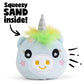 Unicorn Sand Plushies Sensory Toy