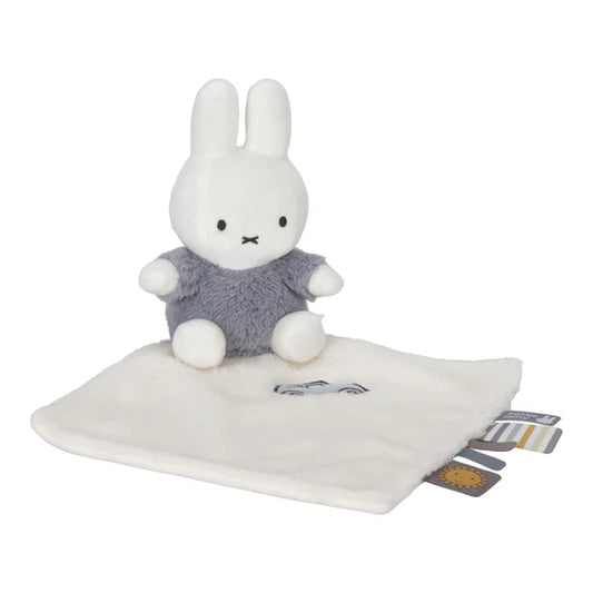 Little Dutch Miffy Cuddle Cloth Fluffy - Blue