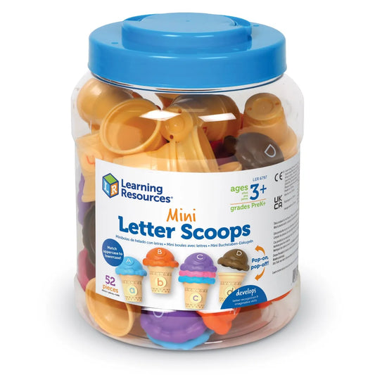 Learning Resources Mini Letter Scoops