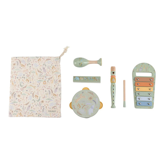 Little Dutch Safari Music Set Green