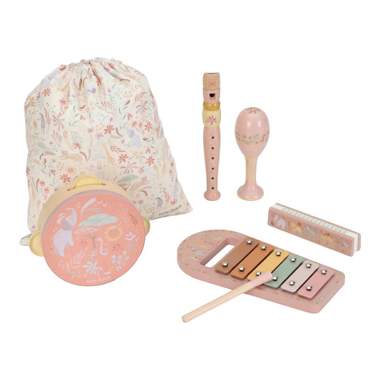 Little Dutch Safari Music Set Pink