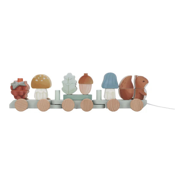 Little Dutch Stacking Train Squirrel - Forest Friends