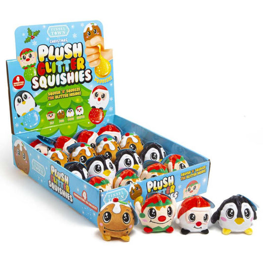 Christmas Plush Glitter Squishie