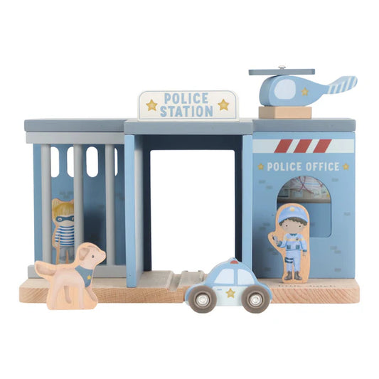 Little Dutch Wooden Police Station - Brand New Collection