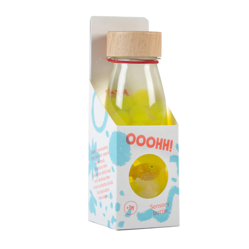 Petit Boum Pufferfish Float Sensory Bottle