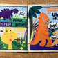 Nursery Times Crinkly Newspaper - Rainbow Dinosaurs