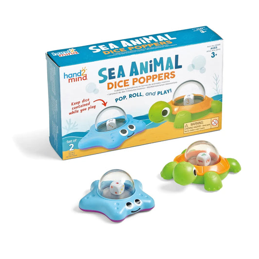 Learning Resources Sea Animal Dice Poppers