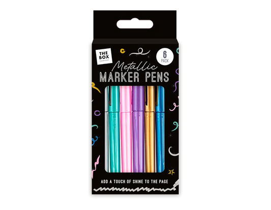 Metallic Markers 6pk