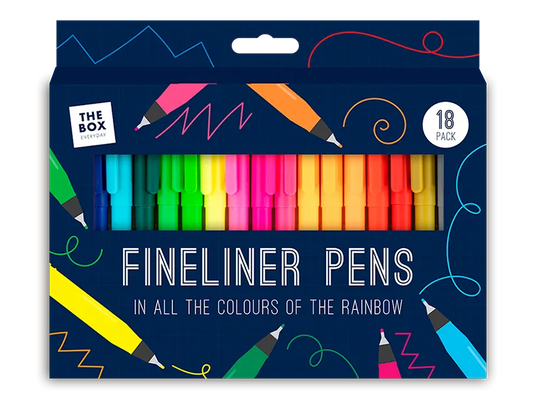 Assorted Coloured Fineliners