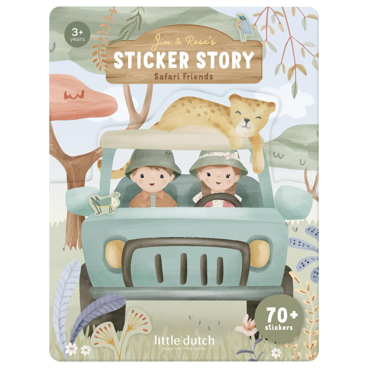 Little Dutch Safari Story Sticker Set