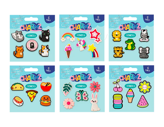 Clog Charmz 5pk Series 3 - Random Selection