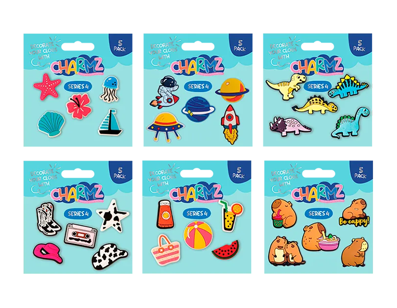 Clog Charmz 5pk Series 4 - Random Selection
