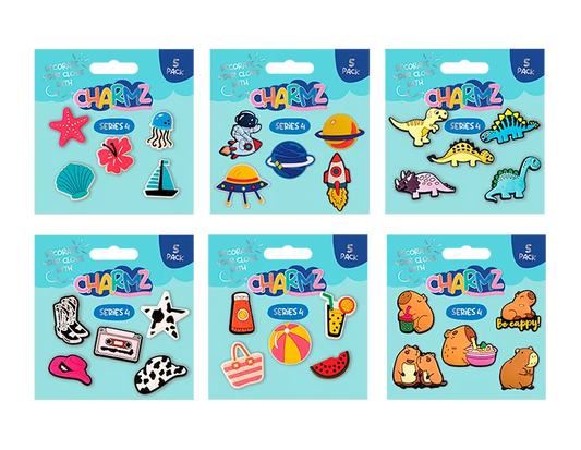 Clog Charmz 5pk Series 4 - Random Selection