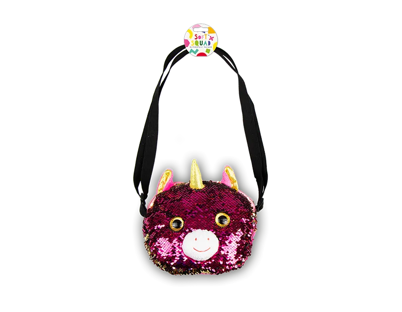 Sequin Plush Bag