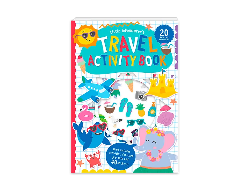 Childrens Activity Travel Book
