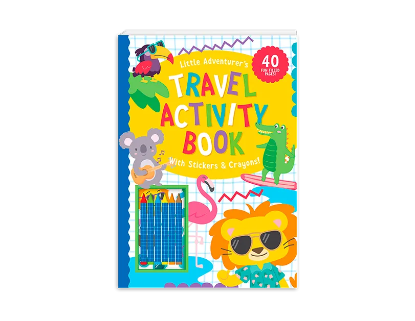 Little Adventure Childrens Activity Travel Book