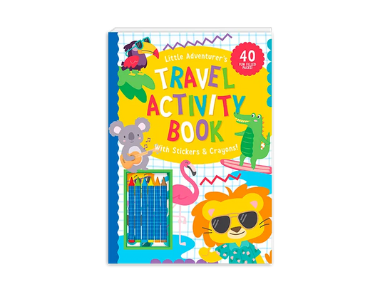 Little Adventure Childrens Activity Travel Book