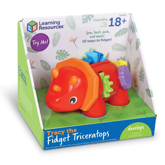 Learning Resources Tracy the Fidget Triceratops
