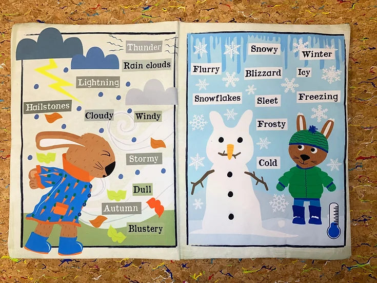Nursery Times Crinkly Newspaper - All about the weather crinkly times