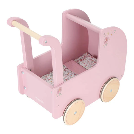 Little Dutch Wooden Dolls Pram