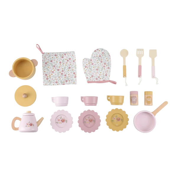 Little Dutch Wooden play kitchen Pink