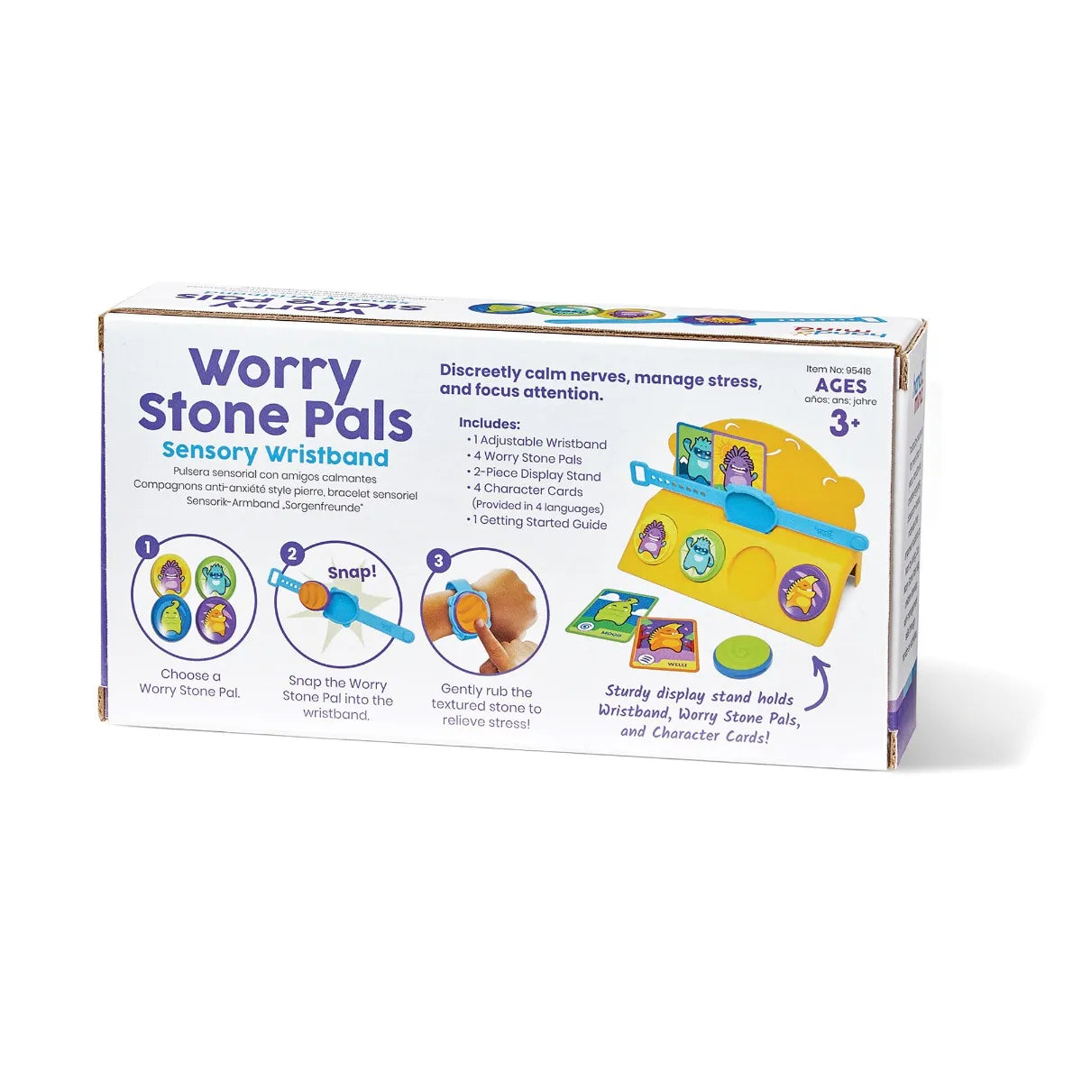 Learning Resources Worry Stone Pals Wristbands