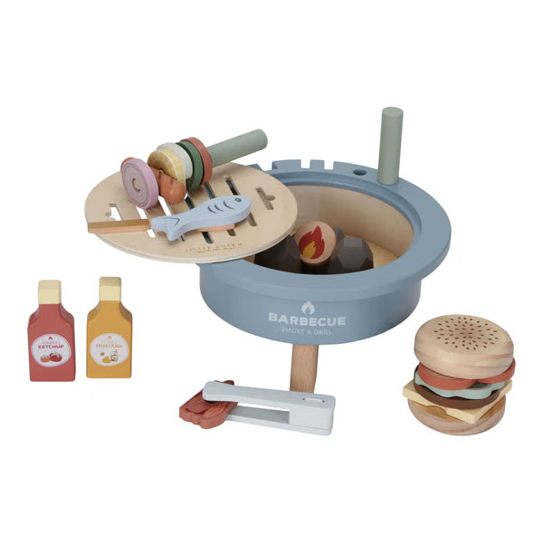 Little Dutch Brand New Barbecue Toy Set