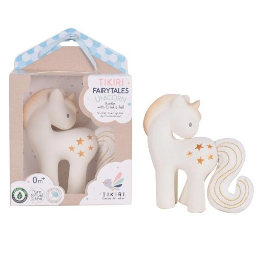 Fairytale Collection – Shining Stars Unicorn – Natural Rubber with Crinkle Tail