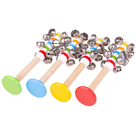 Bigjigs wooden musical bell sticks 1 supplied