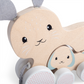 Bigjigs Wooden Bunny and Baby Pull Along FSC 100%