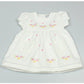Baby Girl White Embroidered Flower Dress