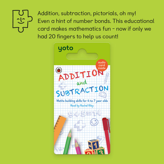 Yoto Card Addition and Subtraction Ladybird