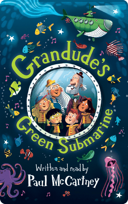 Grandudes Green Submarine - Yoto Cards