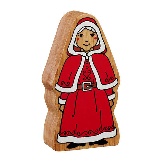 Lanka Kade Mrs Claus Wooden Figure