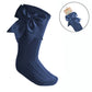 Steel Blue Baby Knee Length Socks