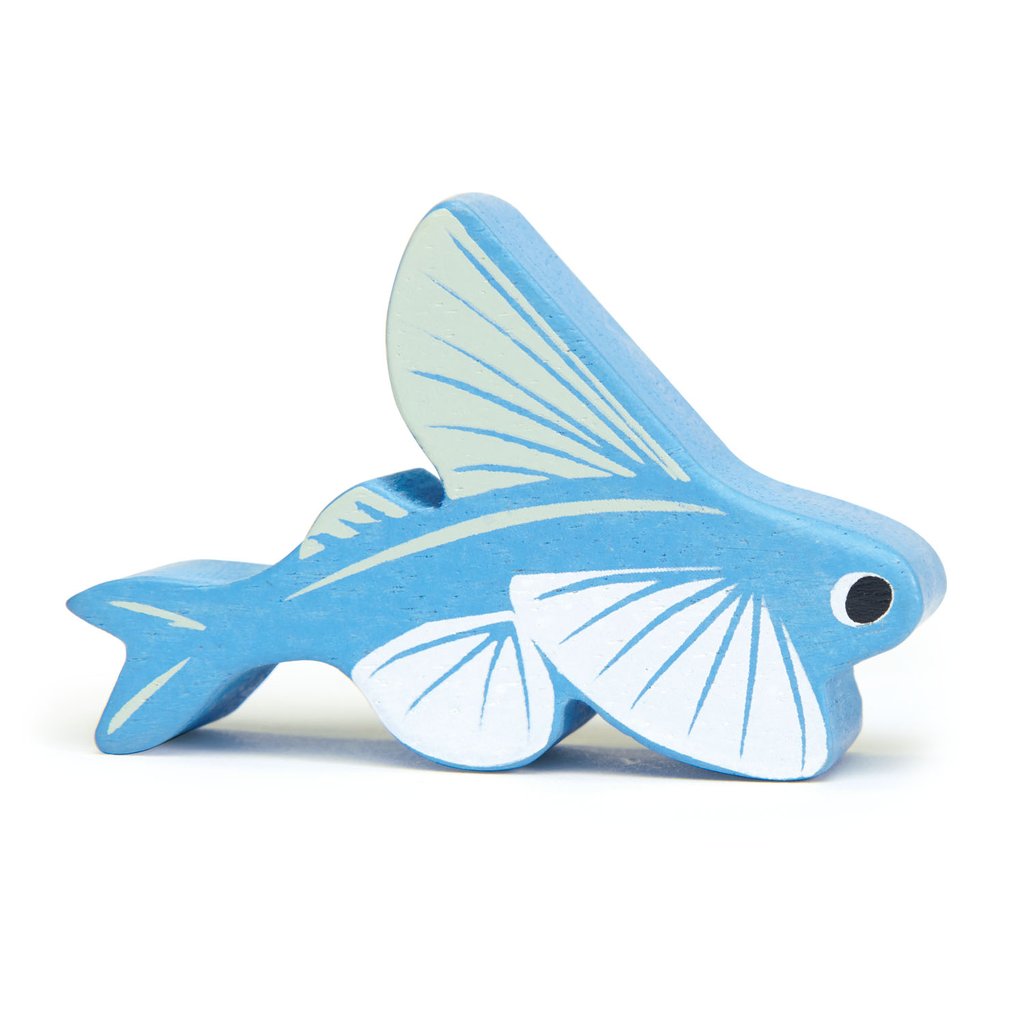 Flying Fish Wooden Sealife Animals
