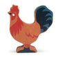 Rooster Wooden Farm Animals